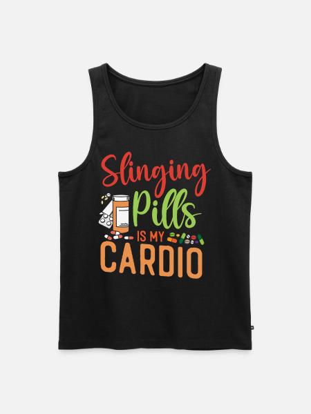 Pharmacy Tech Technician - Männer Premium Bio Tank Top - Schwarz