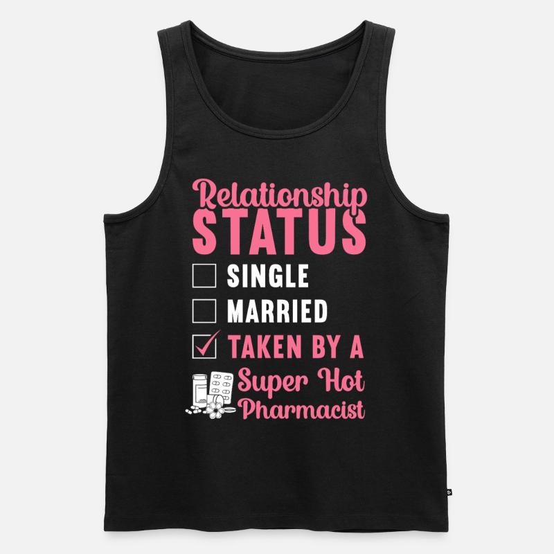 Pharmacy Tech Technician - Männer Premium Bio Tank Top - Schwarz