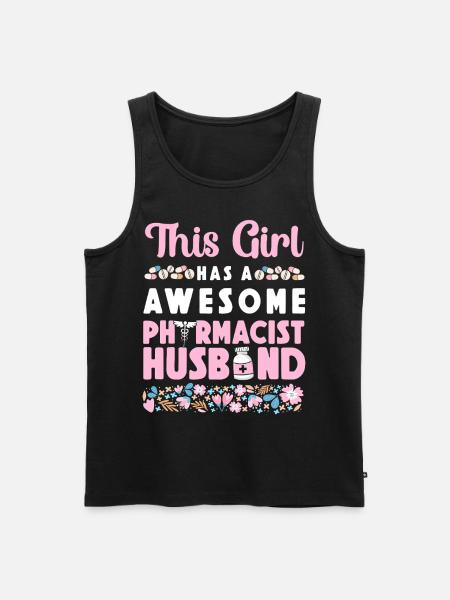 Pharmacy Tech Technician - Men's Premium Organic Tank Top - black