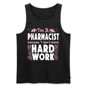 Pharmacy Tech Technician - Männer Premium Bio Tank Top - Schwarz - Vorne - Michal (187cm)