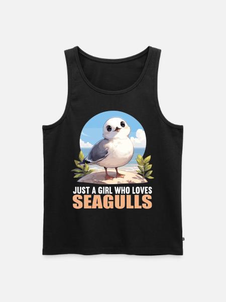 Seagulls Seagull - Men's Premium Organic Tank Top - black