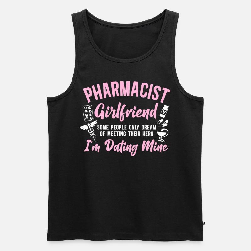 Pharmacy Tech Technician - Men's Premium Organic Tank Top - black