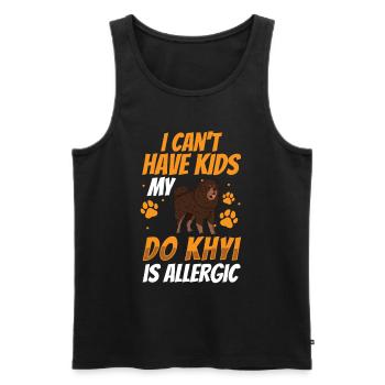 Have a Do Khyi Tibetan Mastiff - Men's Premium Organic Tank Top - black - Front - Michal (187cm)