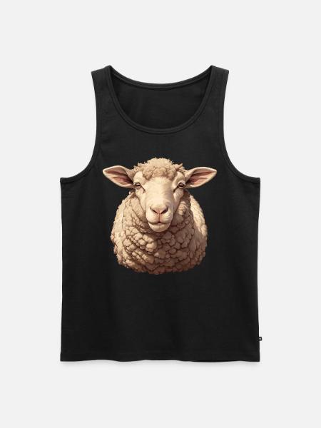 Sheep Sheep - Men's Premium Organic Tank Top - black