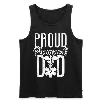 Pharmacy Tech Technician - Männer Premium Bio Tank Top - Schwarz - Vorne - Michal (187cm)