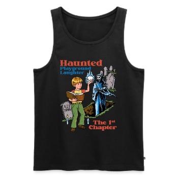 Occultism Demonology Tarot - Men's Premium Organic Tank Top - black - Front - AI Model Male 178 light (178cm)