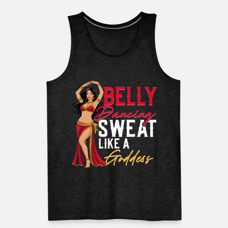 Belly Dance Belly Dancer Men's Premium Organic Tank Top