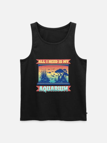 Korallenzucht Korallenzüchter - Männer Premium Bio Tank Top - Schwarz