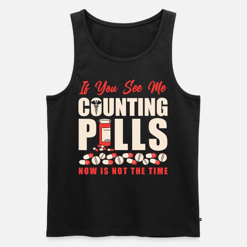 Pharmacy Tech Technician - Männer Premium Bio Tank Top - Schwarz