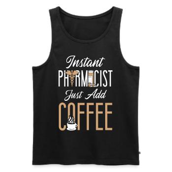 Pharmacy Tech Technician - Männer Premium Bio Tank Top - Schwarz - Vorne - Michal (187cm)