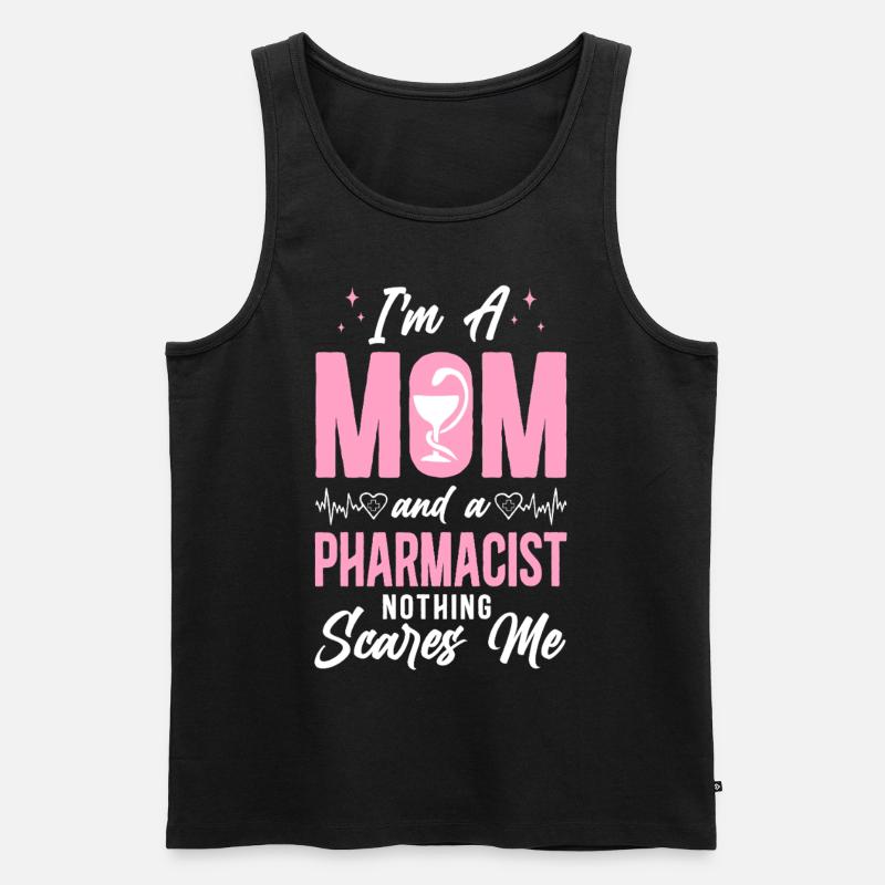 Pharmacy Tech Technician - Men's Premium Organic Tank Top - black