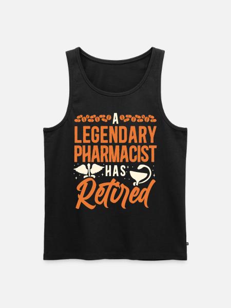Pharmacy Tech Technician - Men's Premium Organic Tank Top - black