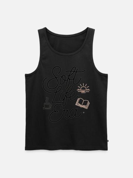 Soft Life Era - Men's Premium Organic Tank Top - 