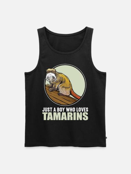 Tamarine Tamarin - Men's Premium Organic Tank Top - black