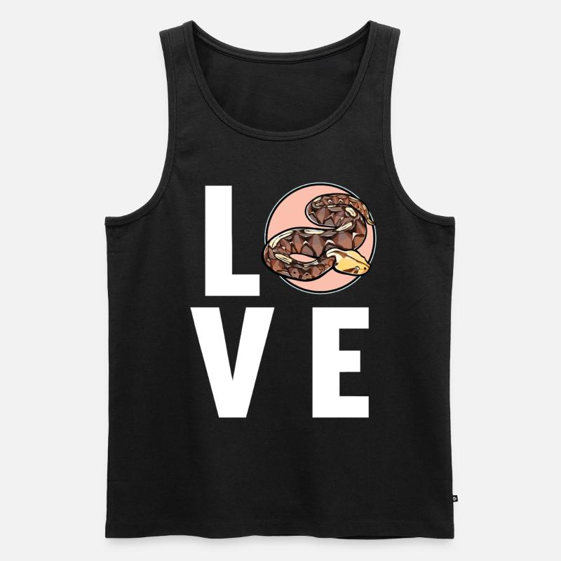 Gabon Vipers Gabon Vipers - Men's Premium Organic Tank Top - black