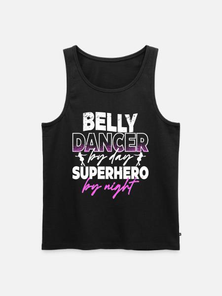 Belly Dance Belly Dancer - Men's Premium Organic Tank Top - black