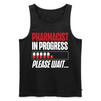 Pharmacy Tech Technician - Männer Premium Bio Tank Top - Schwarz - Vorne - Michal (187cm)