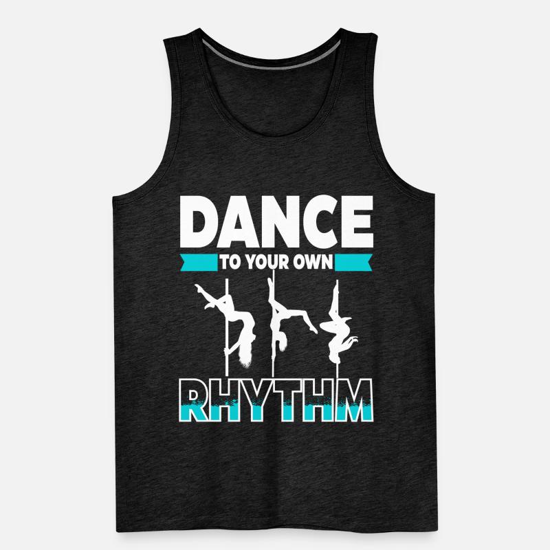 Pole Dancing Poledancing Männer Premium Bio Tank Top