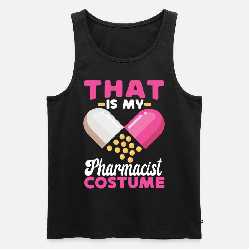 Pharmacy Tech Technician - Men's Premium Organic Tank Top - black
