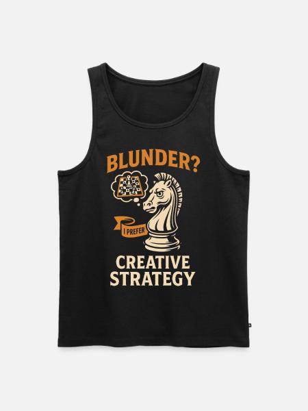 Carver? I prefer creativity - Men's Premium Organic Tank Top - black