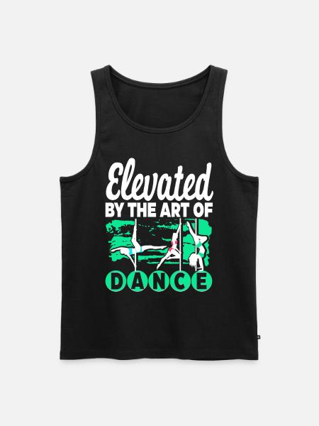 Pole Dancing Poledancing Poledancer - Männer Premium Bio Tank Top - Schwarz