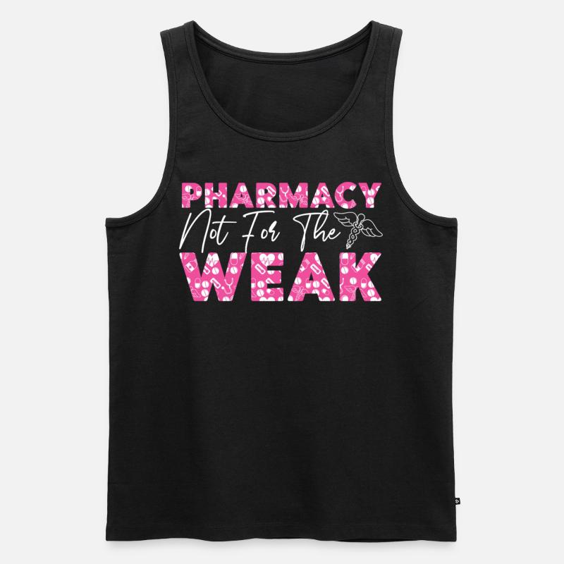 Pharmacy Tech Technician - Men's Premium Organic Tank Top - black