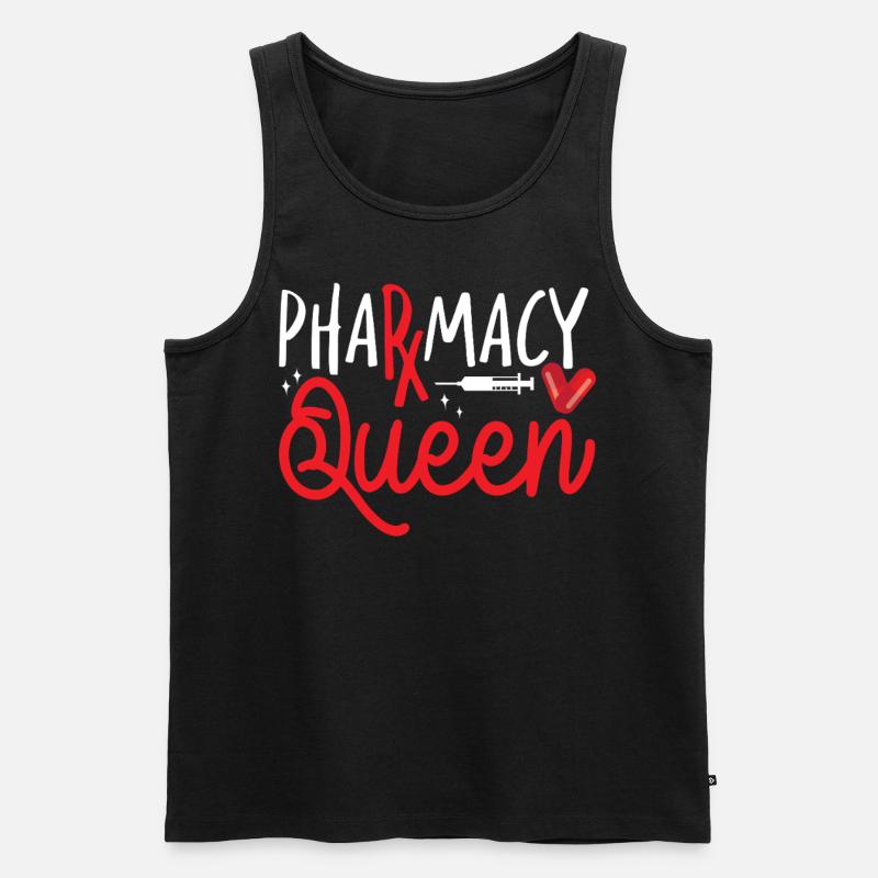 Pharmacy Tech Technician - Männer Premium Bio Tank Top - Schwarz