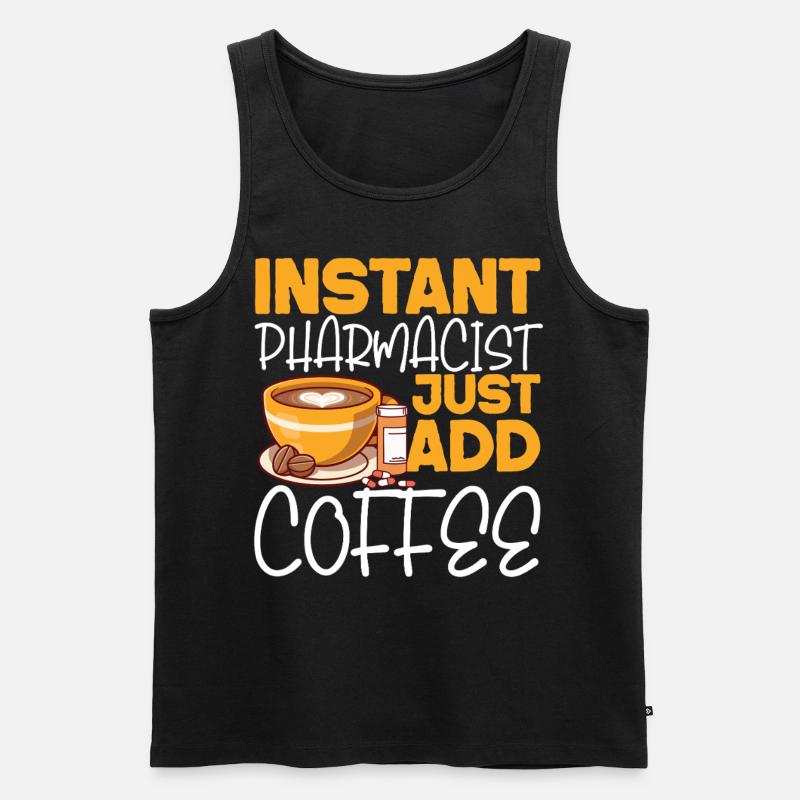 Pharmacy Tech Technician - Männer Premium Bio Tank Top - Schwarz