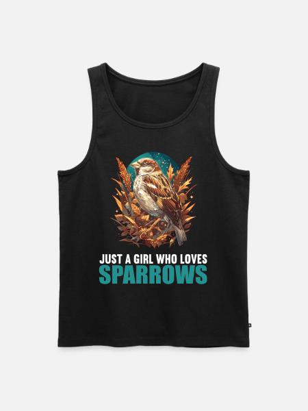 Sparrows Sparrow - Men's Premium Organic Tank Top - black