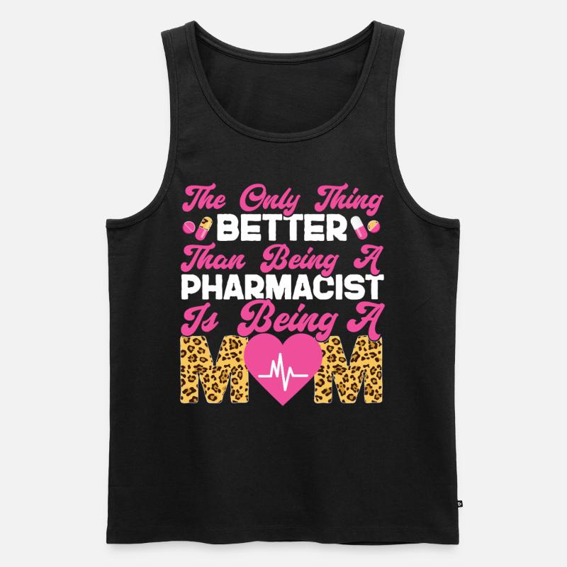 Pharmacy Tech Technician - Männer Premium Bio Tank Top - Schwarz