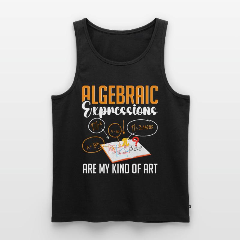 Math Math Math Teacher Math Teacher Men's Premium Organic Tank Top