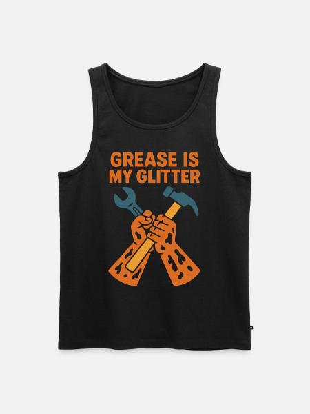 Funny Craftsman Mechanic Saying - Men's Premium Organic Tank Top - black