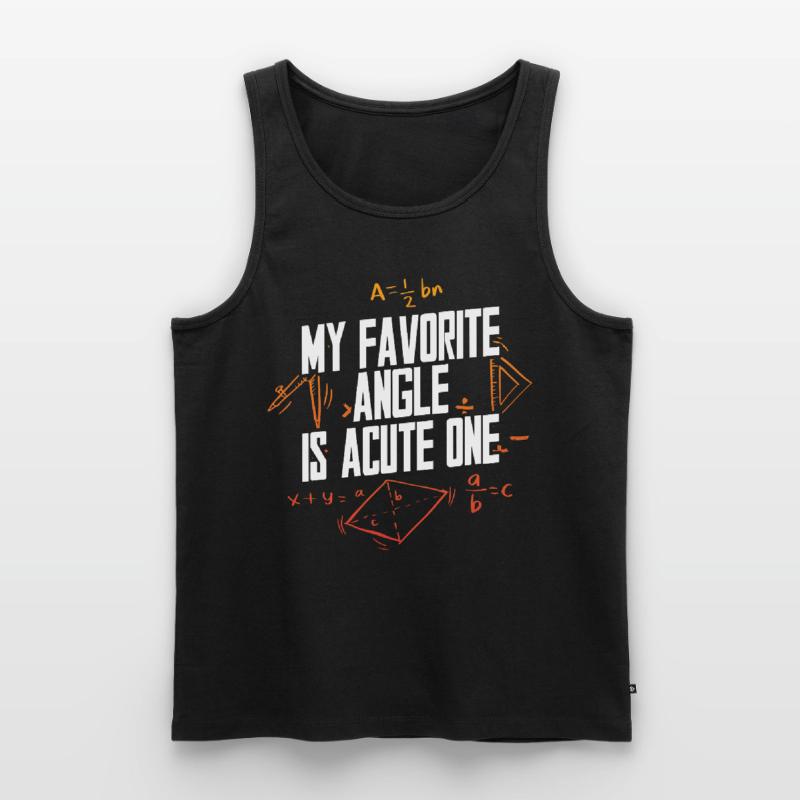 Math Math Math Teacher Math Teacher Men's Premium Organic Tank Top