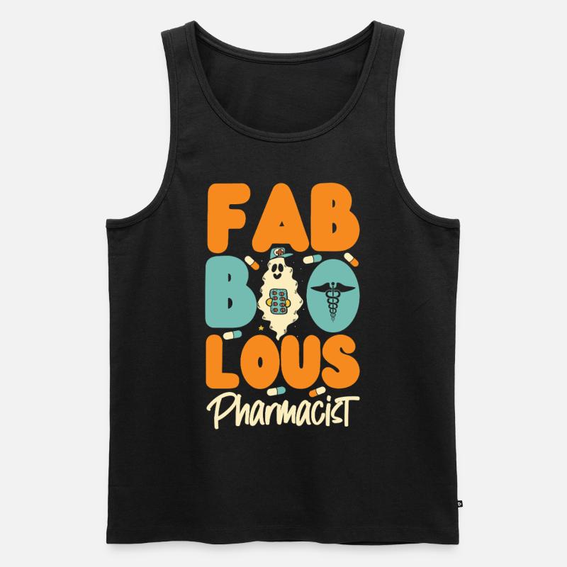 Pharmacy Tech Technician - Männer Premium Bio Tank Top - Schwarz