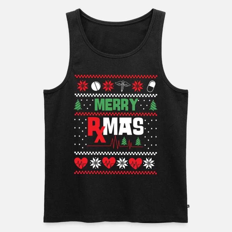 Pharmacy Tech Technician - Männer Premium Bio Tank Top - Schwarz