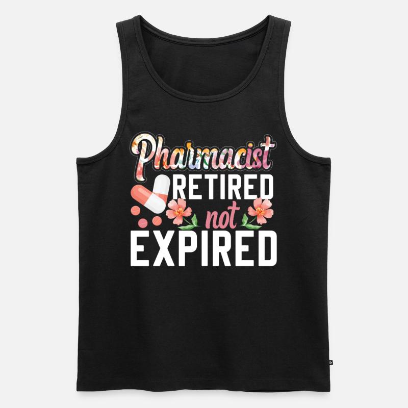 Pharmacy Tech Technician - Männer Premium Bio Tank Top - Schwarz