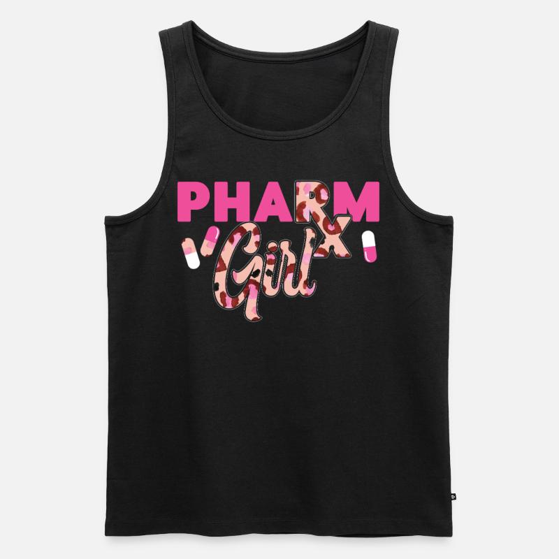 Pharmacy Tech Technician - Männer Premium Bio Tank Top - Schwarz