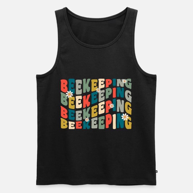 Imker Hobby - Männer Premium Bio Tank Top - Schwarz