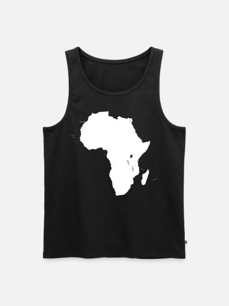 Afrika - Männer Premium Bio Tank Top - Schwarz