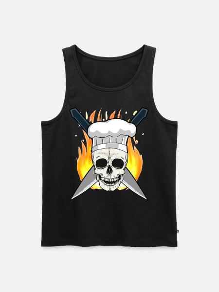 Chef Kitchen Chef Chef Professions - Men's Premium Organic Tank Top - black