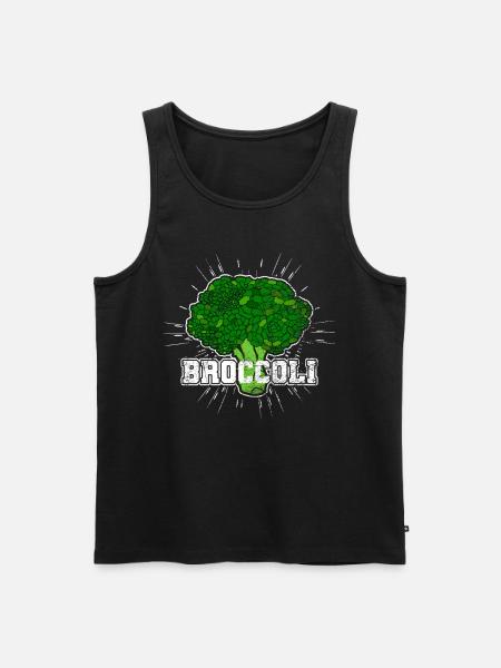 Broccoli broccoli vegetables - Men's Premium Organic Tank Top - black