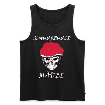 schwarzwaldmädel schwarzwald schwarzwaldmarie - Männer Premium Bio Tank Top - Schwarz - Vorne - AI Model Male 178 light (178cm)