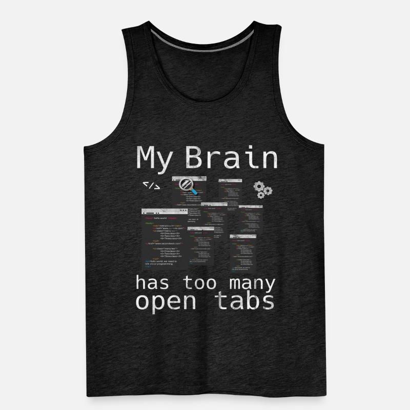 Programmierer Männer Premium Bio Tank Top