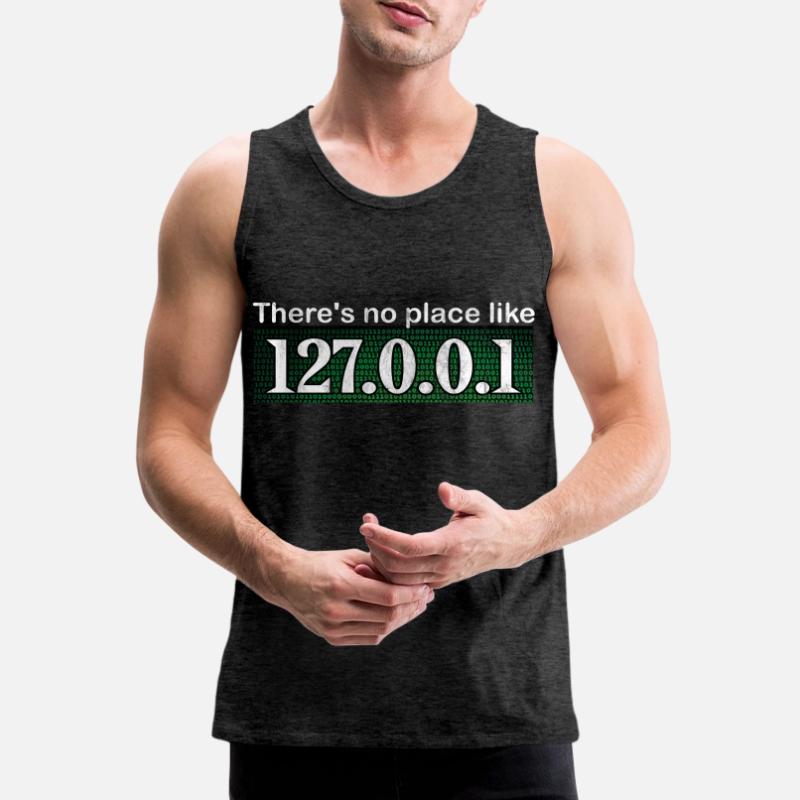 Informatique Hacker Programmer Binary Pc Computer Débardeur bio Premium Homme