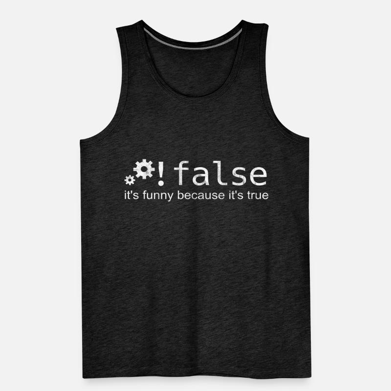 Programmierer Männer Premium Bio Tank Top