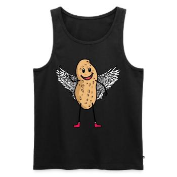 Xmas arachnette nuss ange aile fantasy - Débardeur bio Premium Homme - noir - Devant - Michal (187cm)
