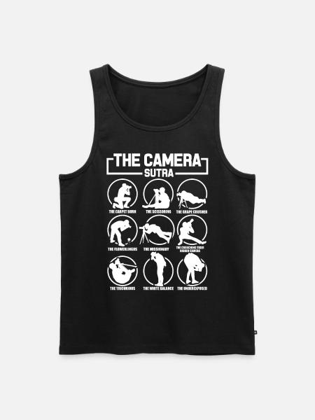 Fotograf - Männer Premium Bio Tank Top - Schwarz