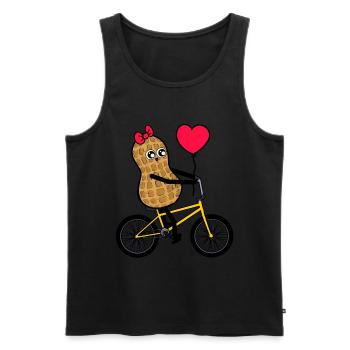 BMX Enfants Peanut Bicycle Toddler Enfant - Débardeur bio Premium Homme - noir - Devant - Michal (187cm)