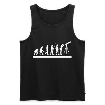Astronomie - Männer Premium Bio Tank Top - Schwarz - Vorne - Michal (187cm)