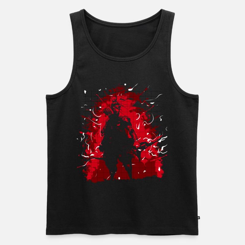 Bogenschießen - Männer Premium Bio Tank Top - Schwarz